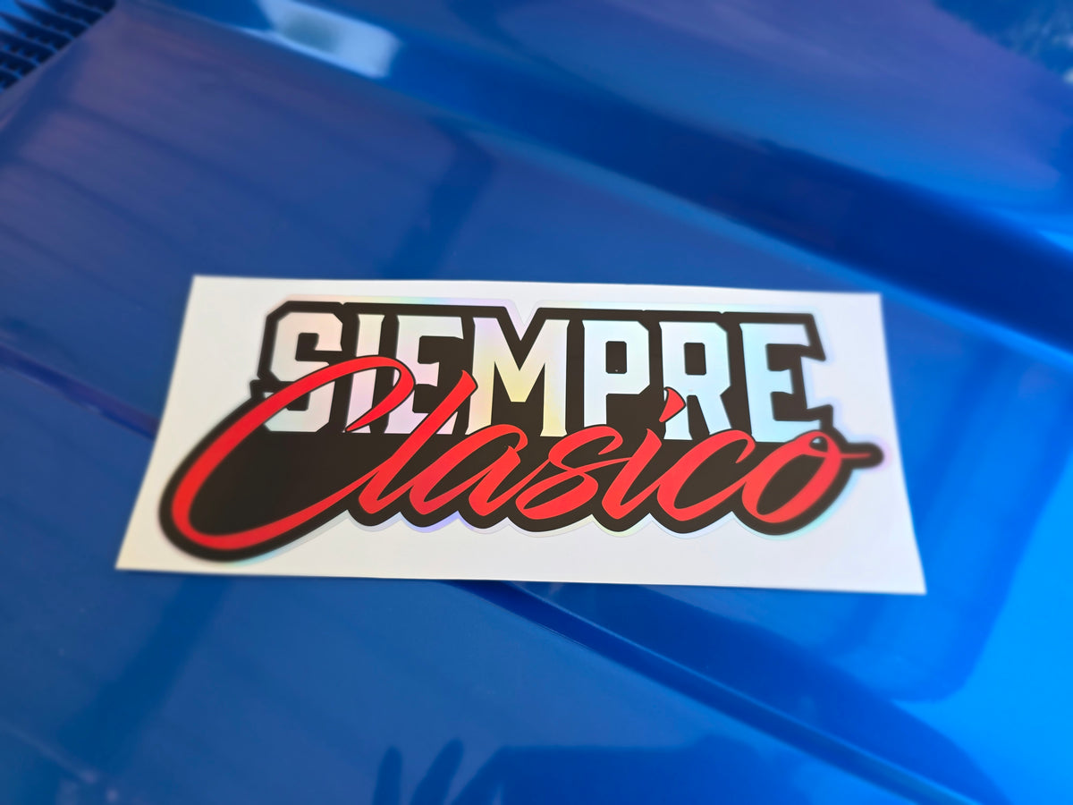 Simple Classic Holographic Decal