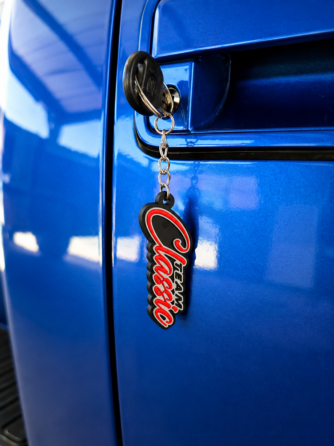 Team Classic PVC Keychain
