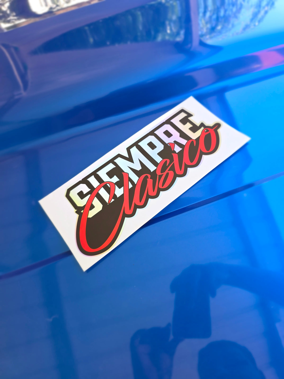 Simple Classic Holographic Decal