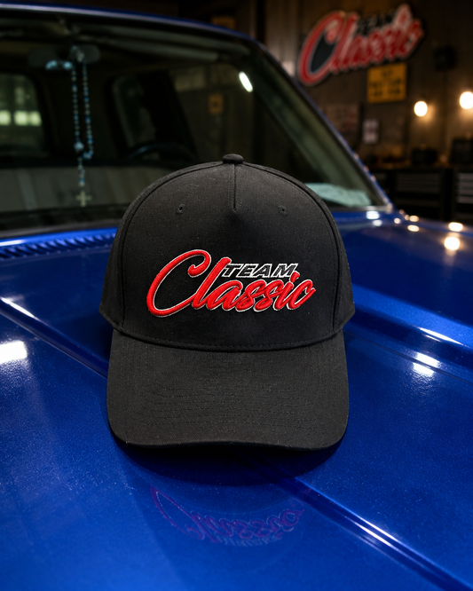 Team Classic Performance Cap – Black