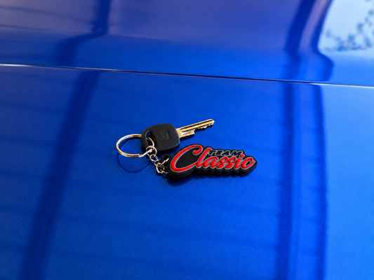 Team Classic PVC Keychain